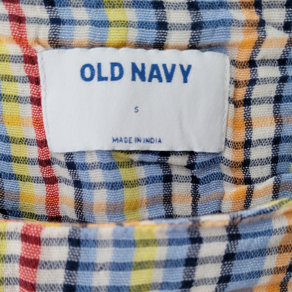 Spaghetti String Multi-Colored Crop Top (Small) - Picture 4 of 4